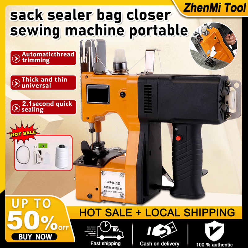 Electric sack sealer, sack sewing machine，Electric sealer machine bag
