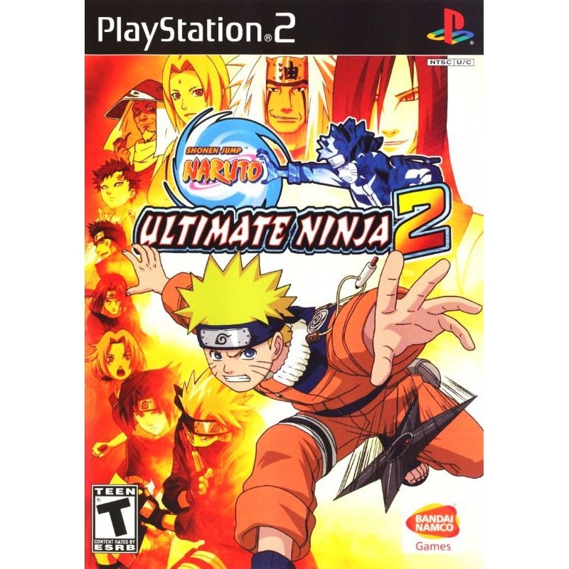 PS2 Naruto Ultimate Ninja PS2 Games Playstation 2 ps2 cds Naruto ...