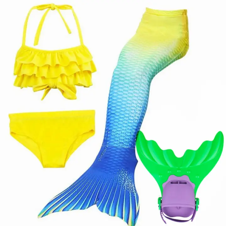 Lazada mermaid swimsuit Clearance