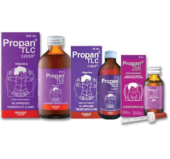 Propan TLC Syrup 250ml, 120ml, 60ml, Drops 30ml, 15ml Lazada PH