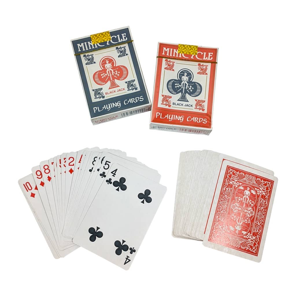 Minicycle Paper Playing Cards Poker Cards TongIts Baraha Lazada PH
