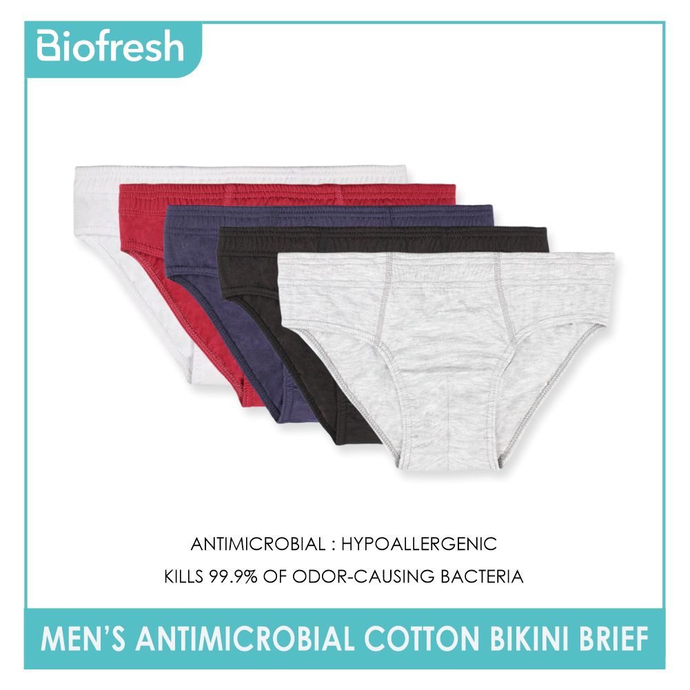 Buy Biofresh Boys' Antimicrobial Cotton Bikini Brief 3 Pieces In A