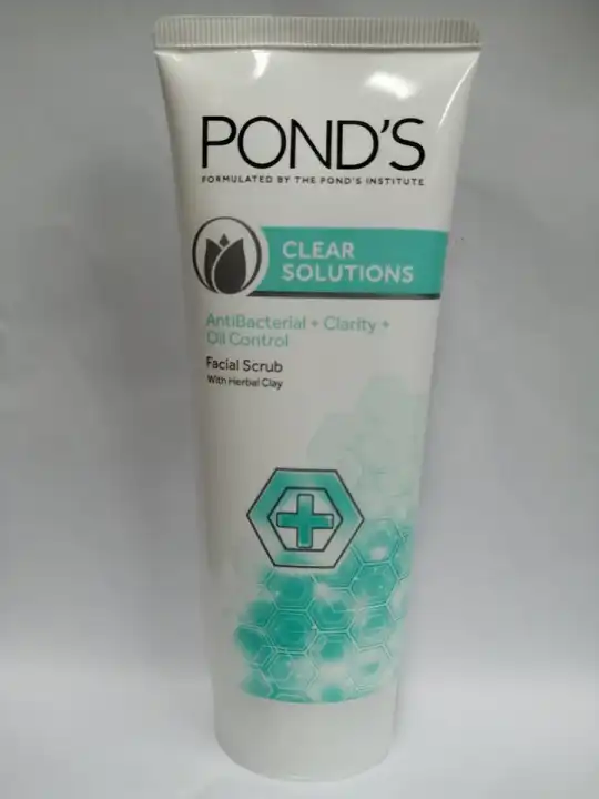 ponds clear solution facial foam