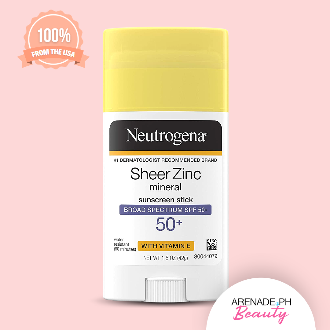 Neutrogena Sheer Zinc Oxide Mineral Sunscreen Stick with Vitamin E SPF 50+  UVA/UVB Protection 1.5 oz. 42 g