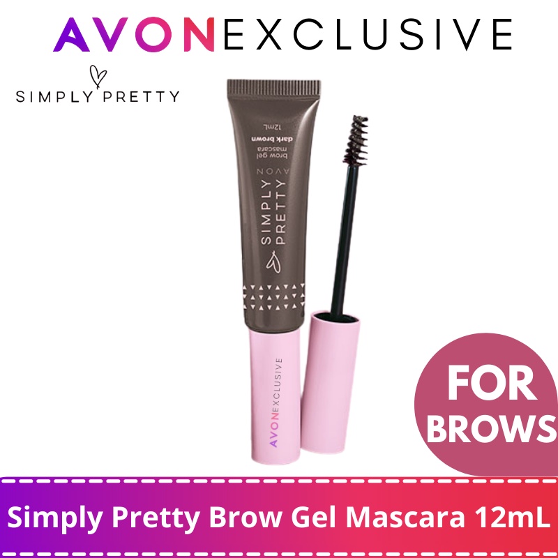AVON Simply Pretty Brow Gel Mascara 12mL / For Eyebrows *avon.exclusive