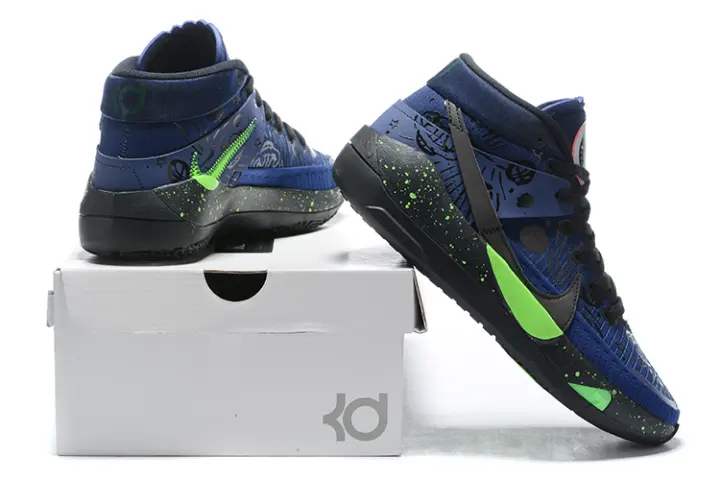 kd blue and green