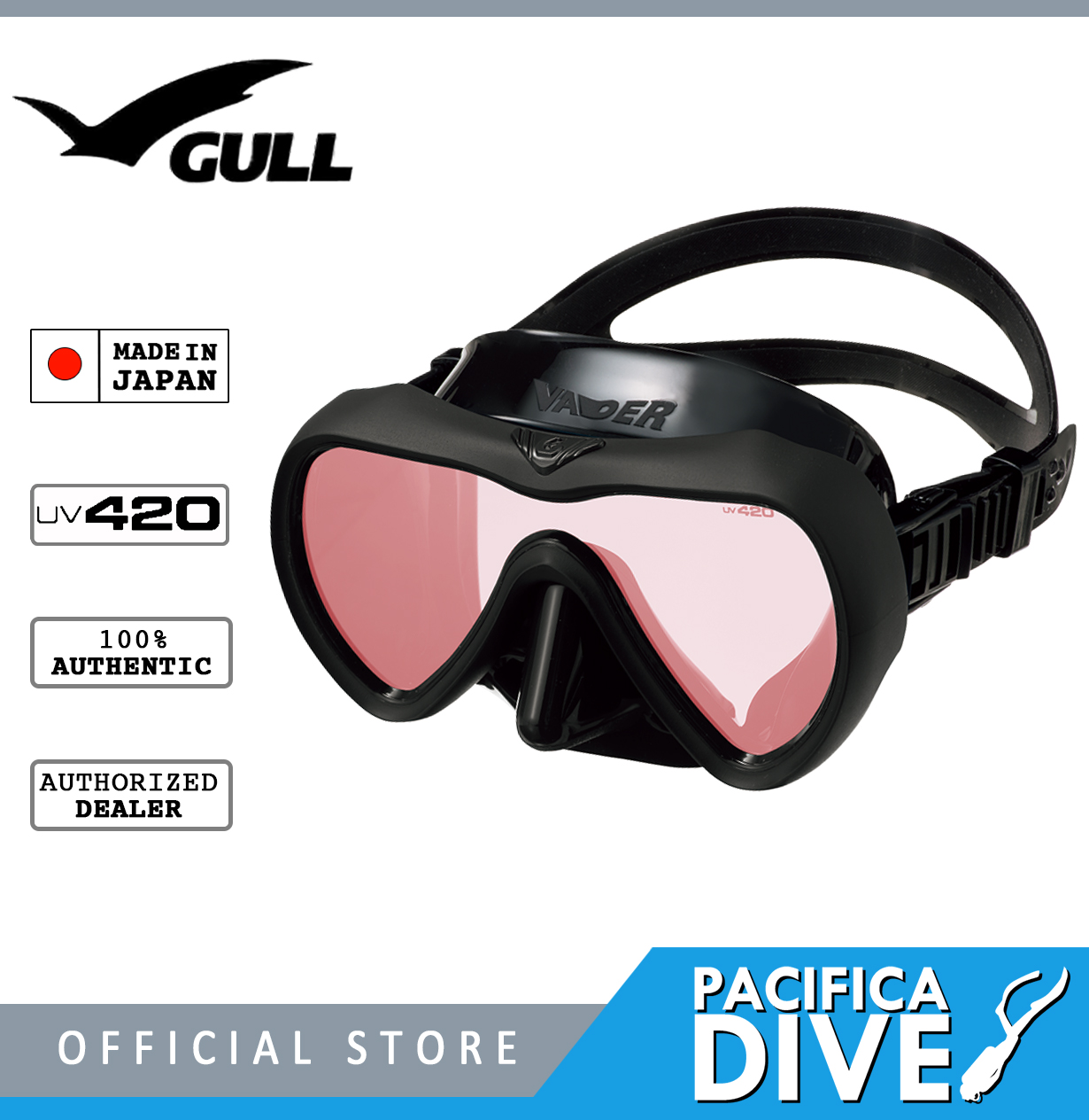 Diving Equipment, MASK, GULL Mask