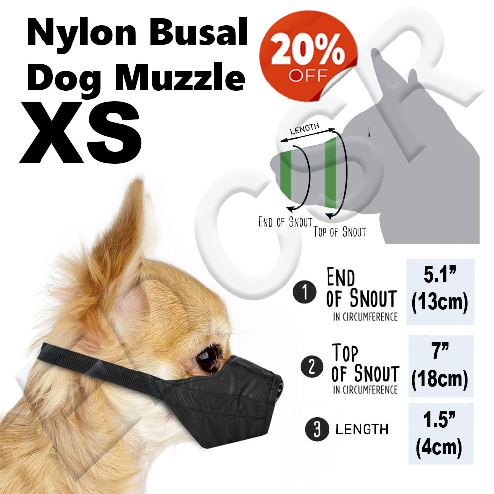 box muzzle for grooming