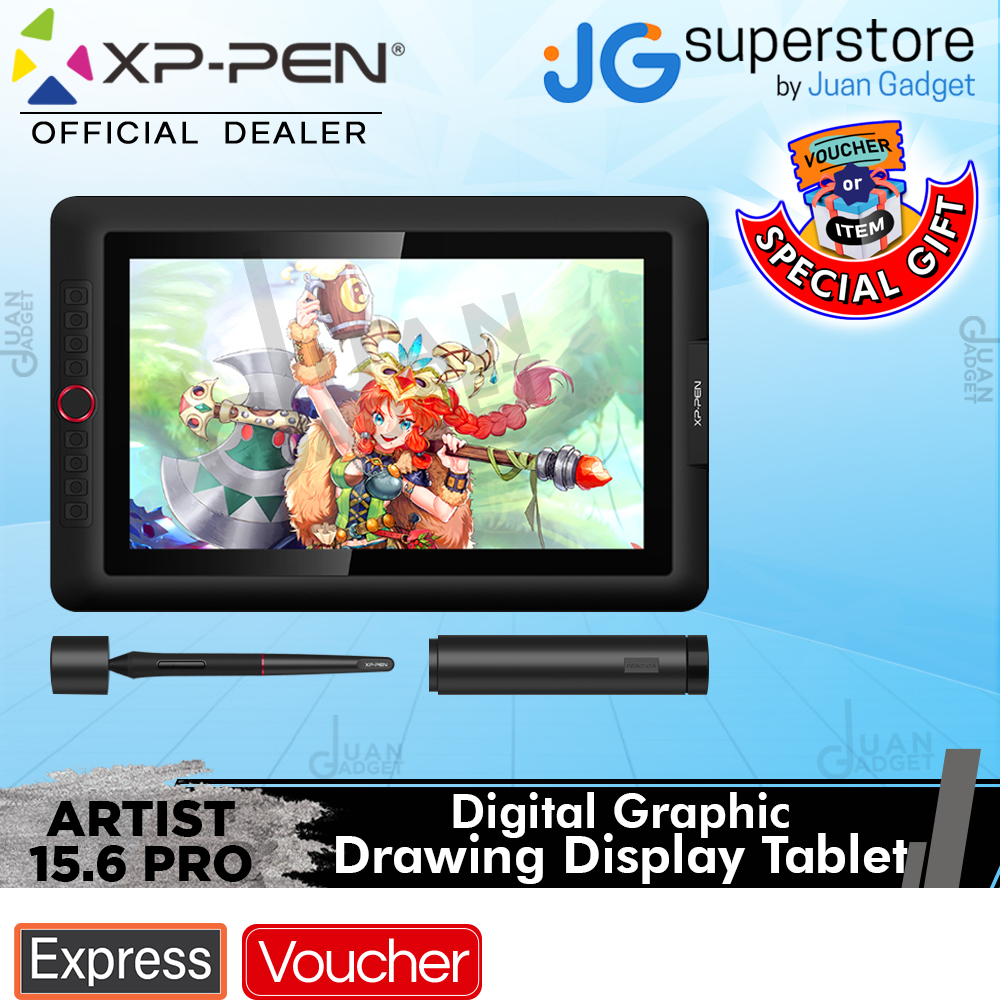 XP-Pen Artist Pro Graphics Display Tablet Customizable