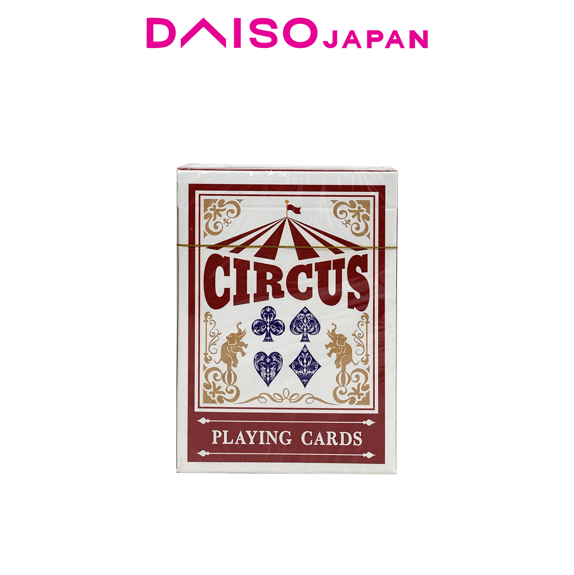 Daiso Circus Red Playing Cards (55 cards) | Lazada PH