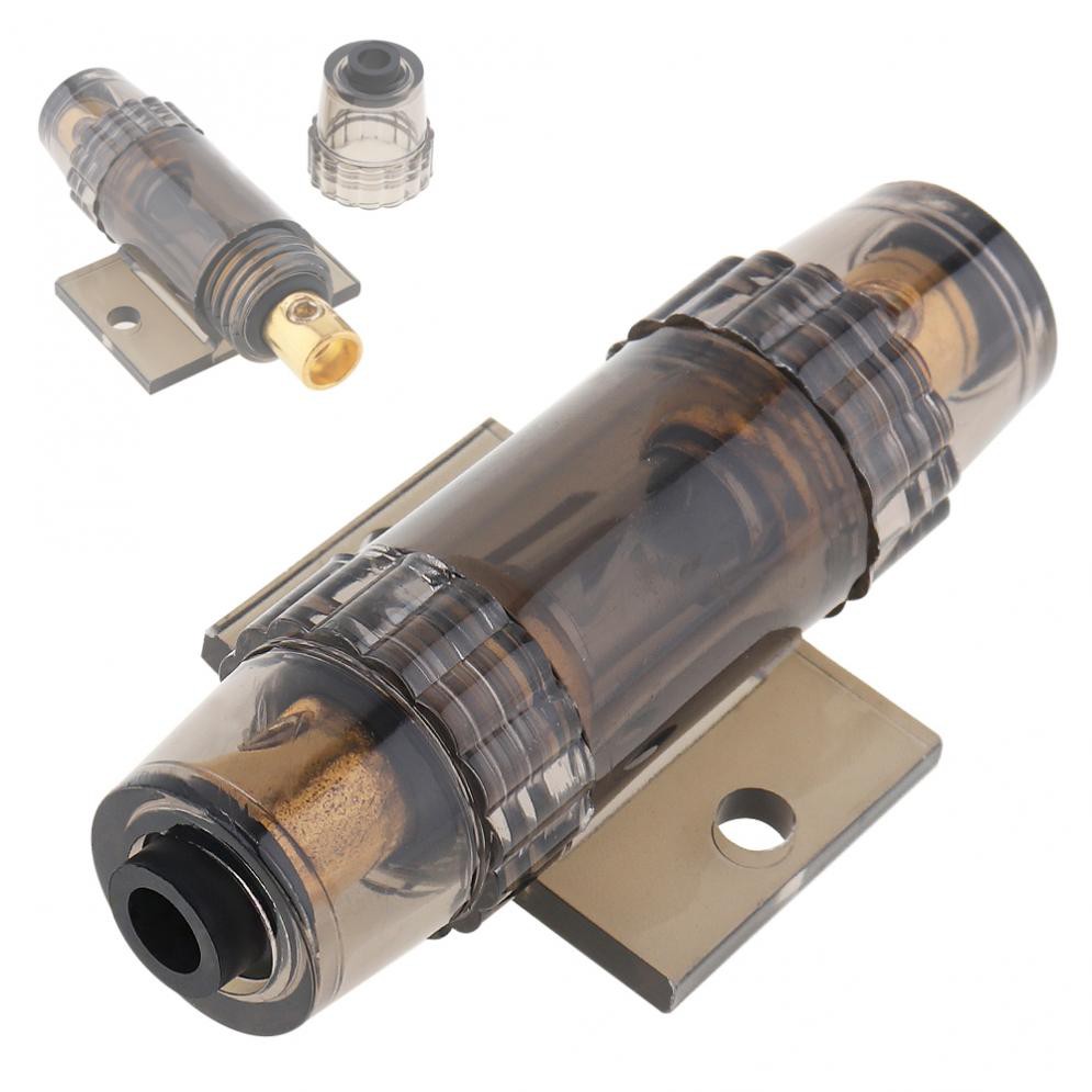Car Audio Refit Fuse Holder 8 Gauge 60A DC 12V Car Stereo Audio Circuit