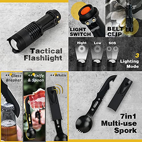  VEITORLD Gifts for Men Dad Husband Him, Christmas Stocking  Stuffers, Survival Gear and Equipment 12 in 1, Survival Kits, Cool Unique  Fishing Hunting Birthday Xmas Gift for Him Teen Boy Boyfriend