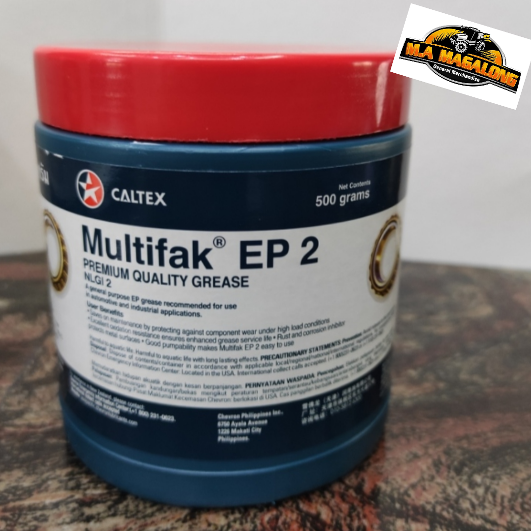CALTEX MULTIFAK EP 2 PREMIUM QUALITY GREASE 500G Lazada PH