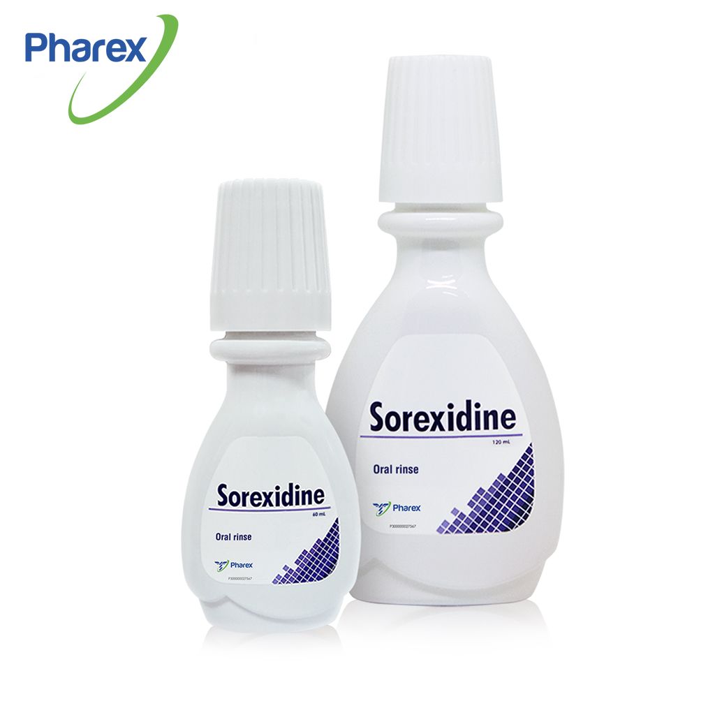 Sorexidine Oral Rinse 60mL + 120ml Bottle Bundle of 2 Lazada PH