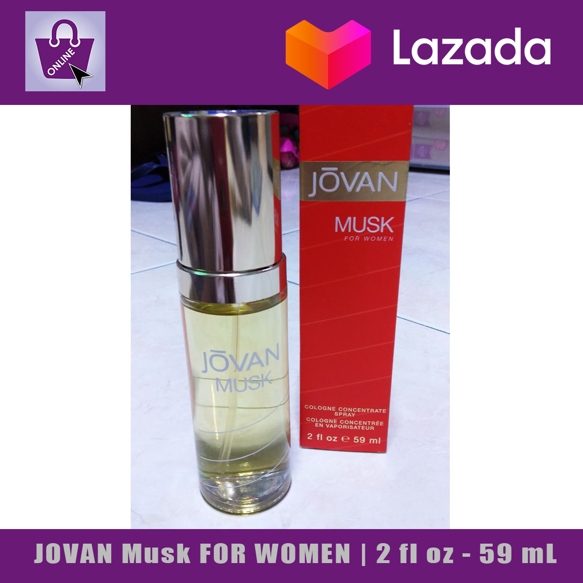 JOVAN Musk FOR WOMEN 2 fl oz 59 mL Lazada PH