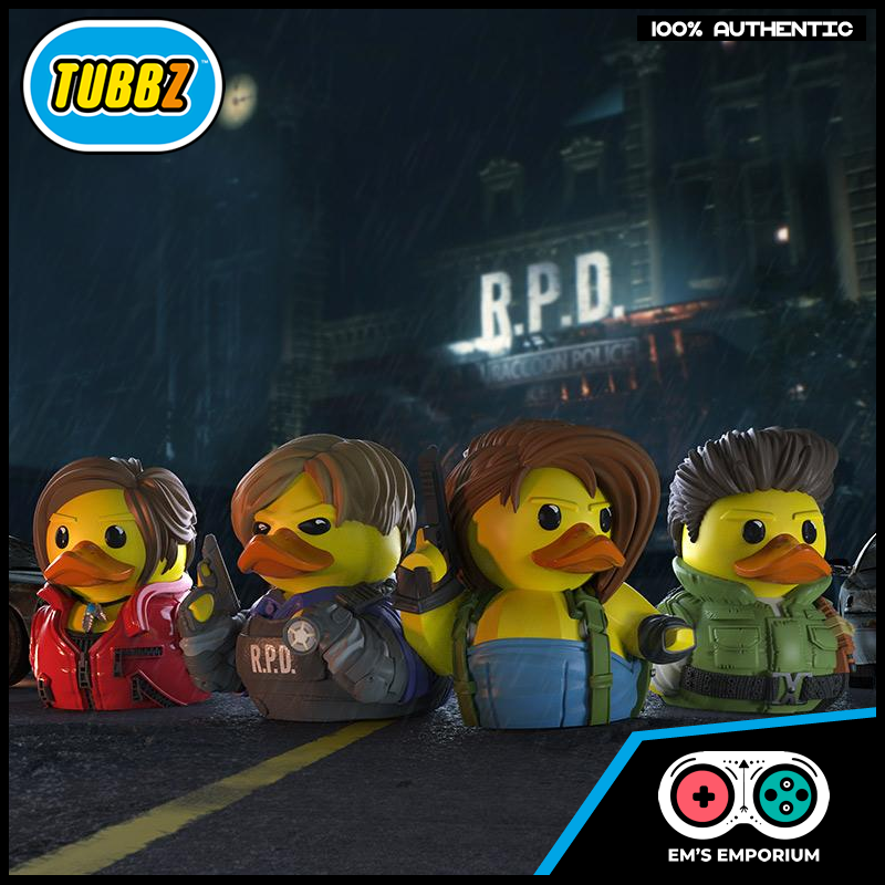 Resident Evil Jill Valentine TUBBZ Cosplaying Duck Collectible