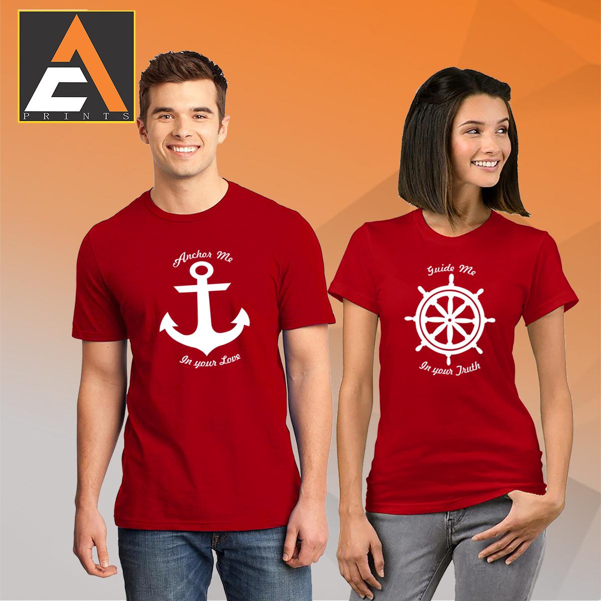 AC Prints Couple Shirt Couple shirt 