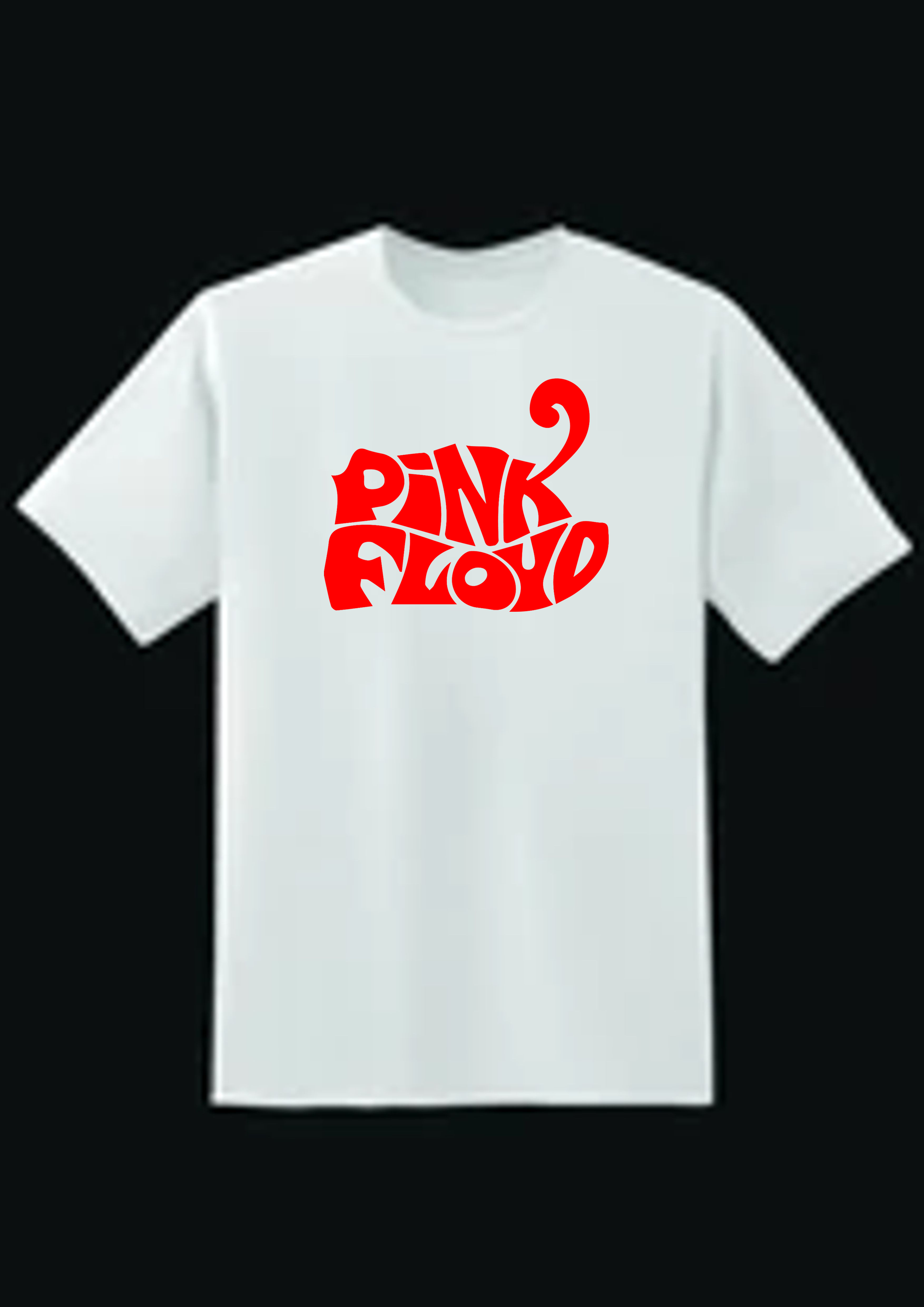 shirt pink floyd design logo cotton round neck tshirt black shirt