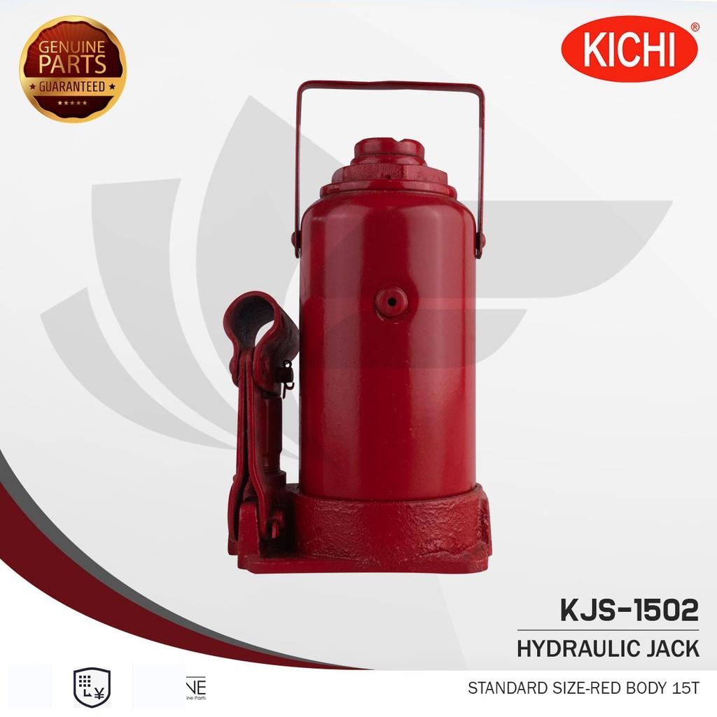 【Spot goods】 KICHI HYDRAULIC JACK STANDARD SIZERED BODY (15 TONS