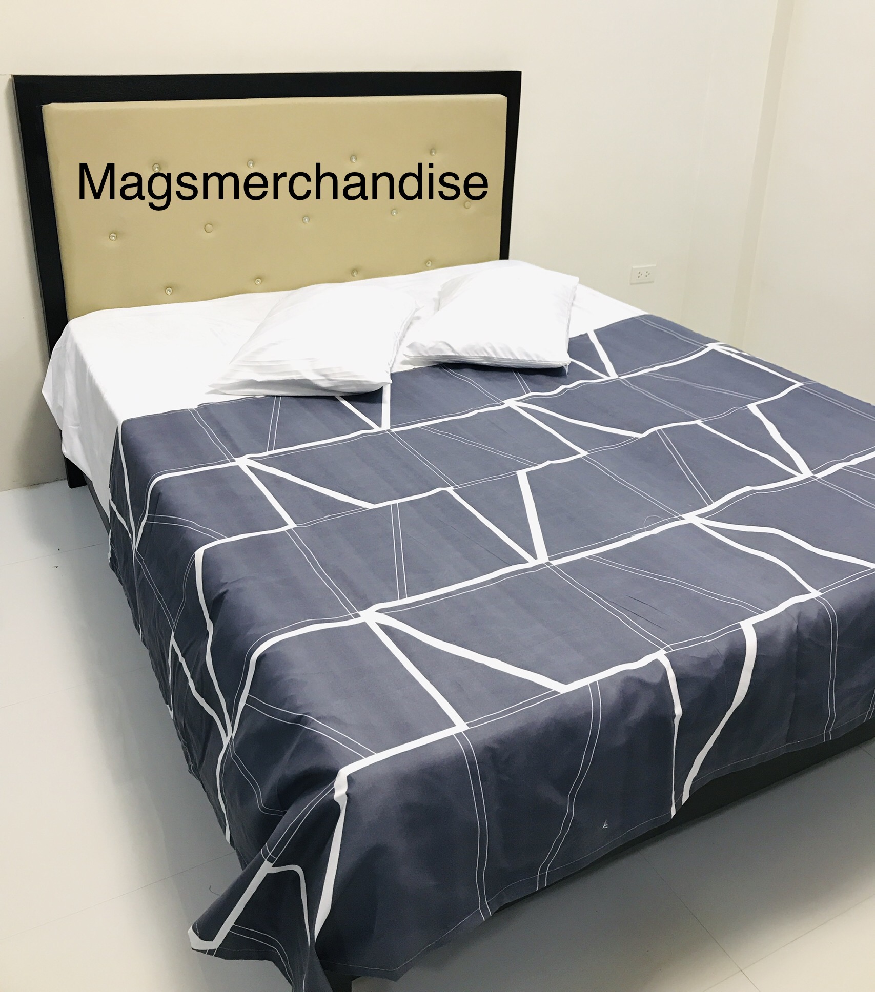 Canadian Blanket Cotton Monestera, Leaf, Pyramid, Abstract, Sunflower