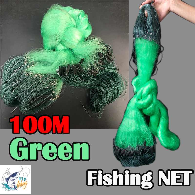 100M Green Net Fishing Three Layers Fishing Net Hole Floating Net Fishing  Trap Net Fishing Tool Various Mesh Size Fishing Net Local Supplier Warranty  Fishing Tool - Lazada | Lazada PH