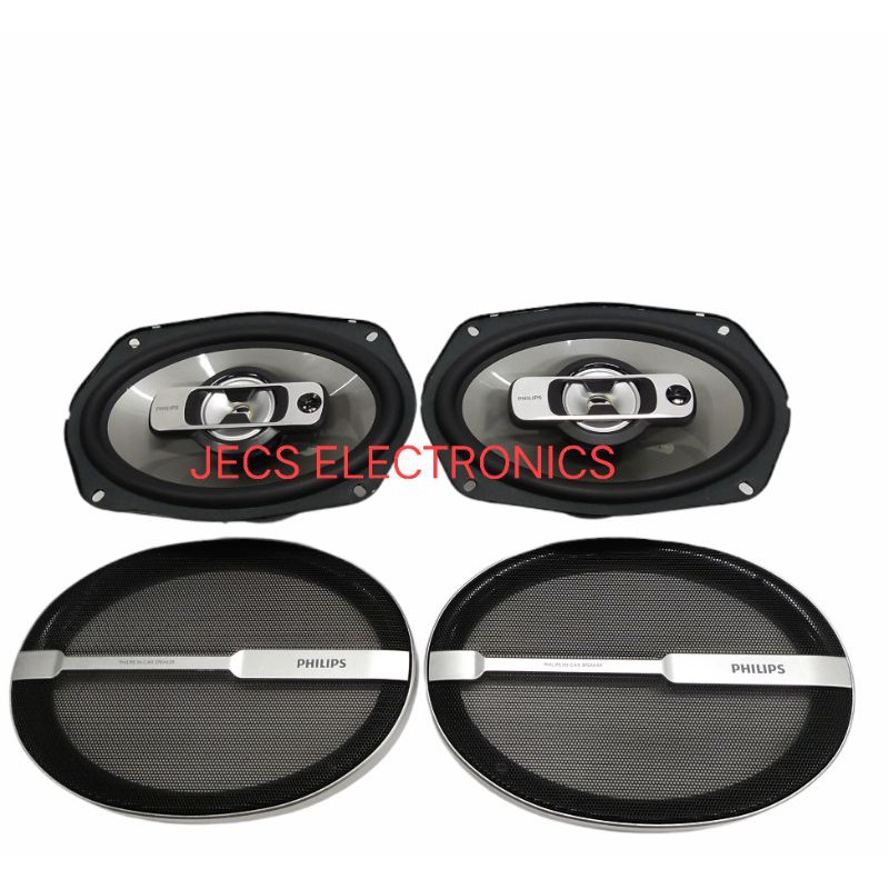 PHILIPS 6X9" CAR COAXIAL SPEAKER 300WATTSPOWER Lazada PH