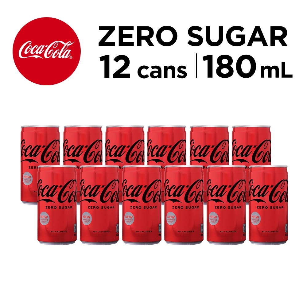 Coca-Cola Zero Sugar Mini Cans x 12 | Lazada PH