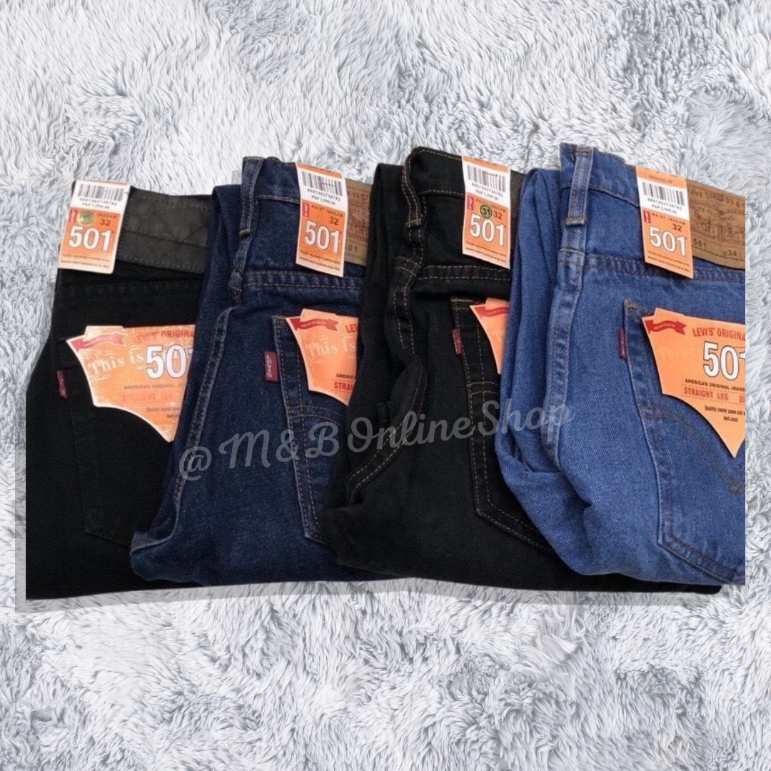 501 Maong Pants Semi Straight Cut For 