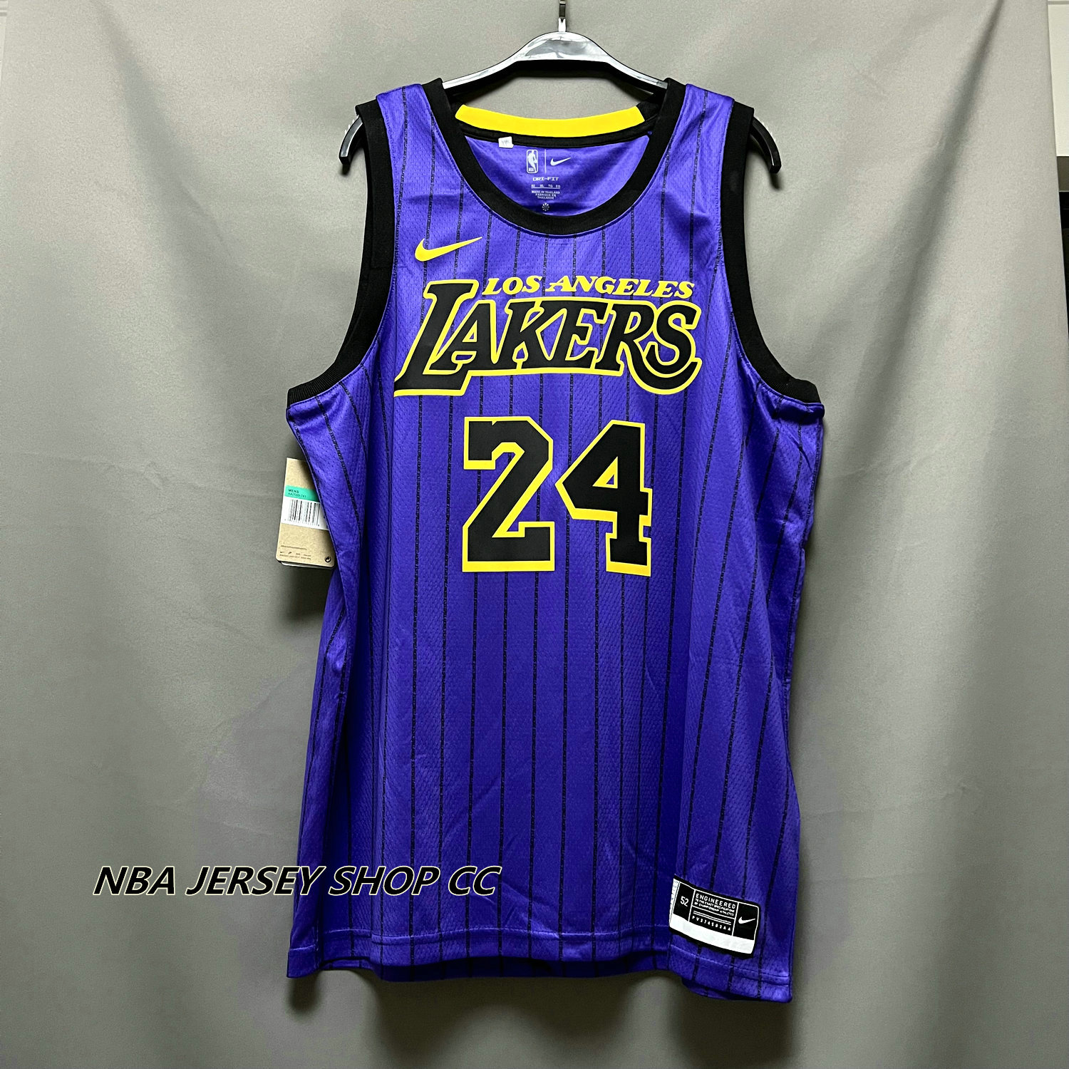 Kobe Bryant Los Angeles Lakers 2018-19 Edition Youth #24 City Jersey -  Purple 268016-182