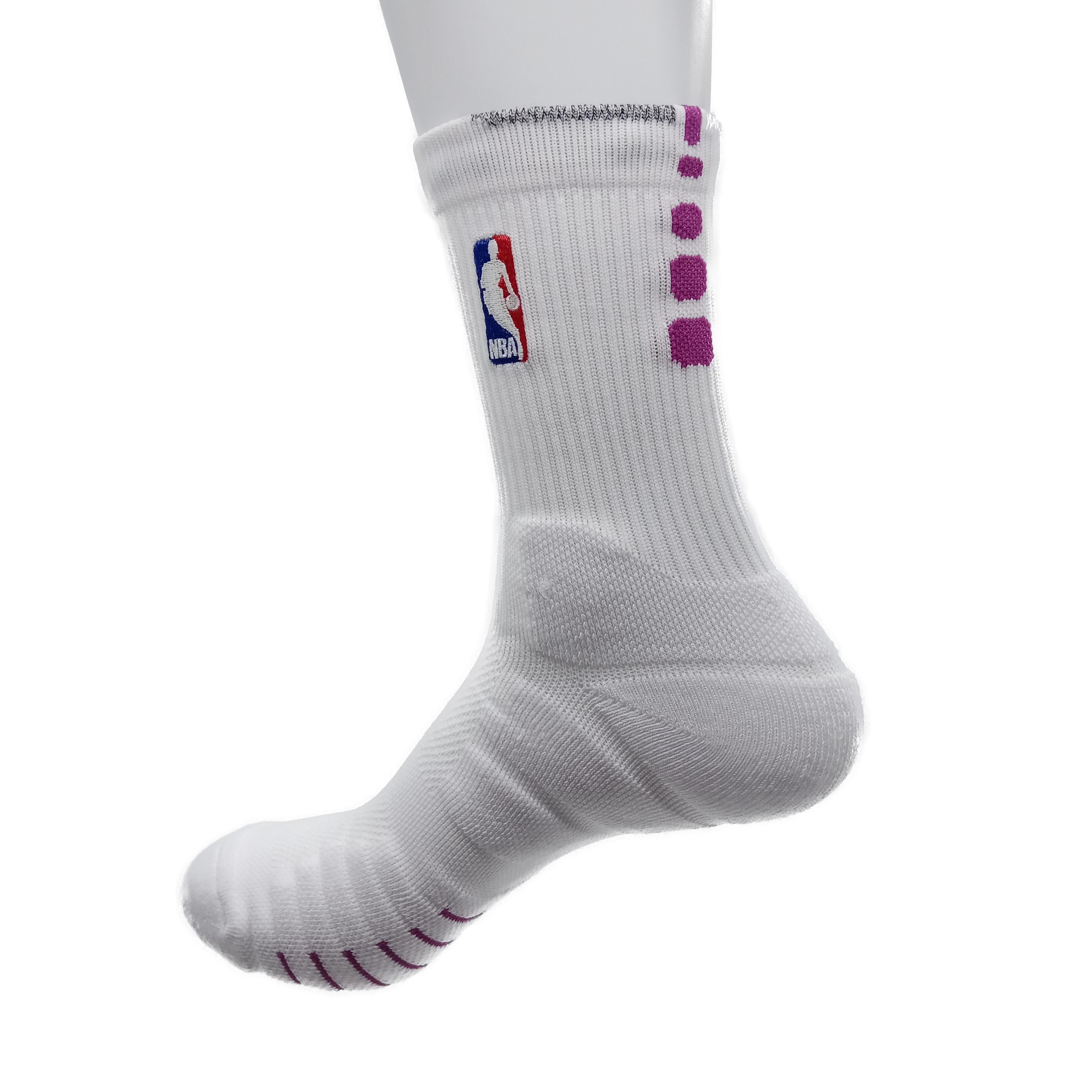 pink nba socks
