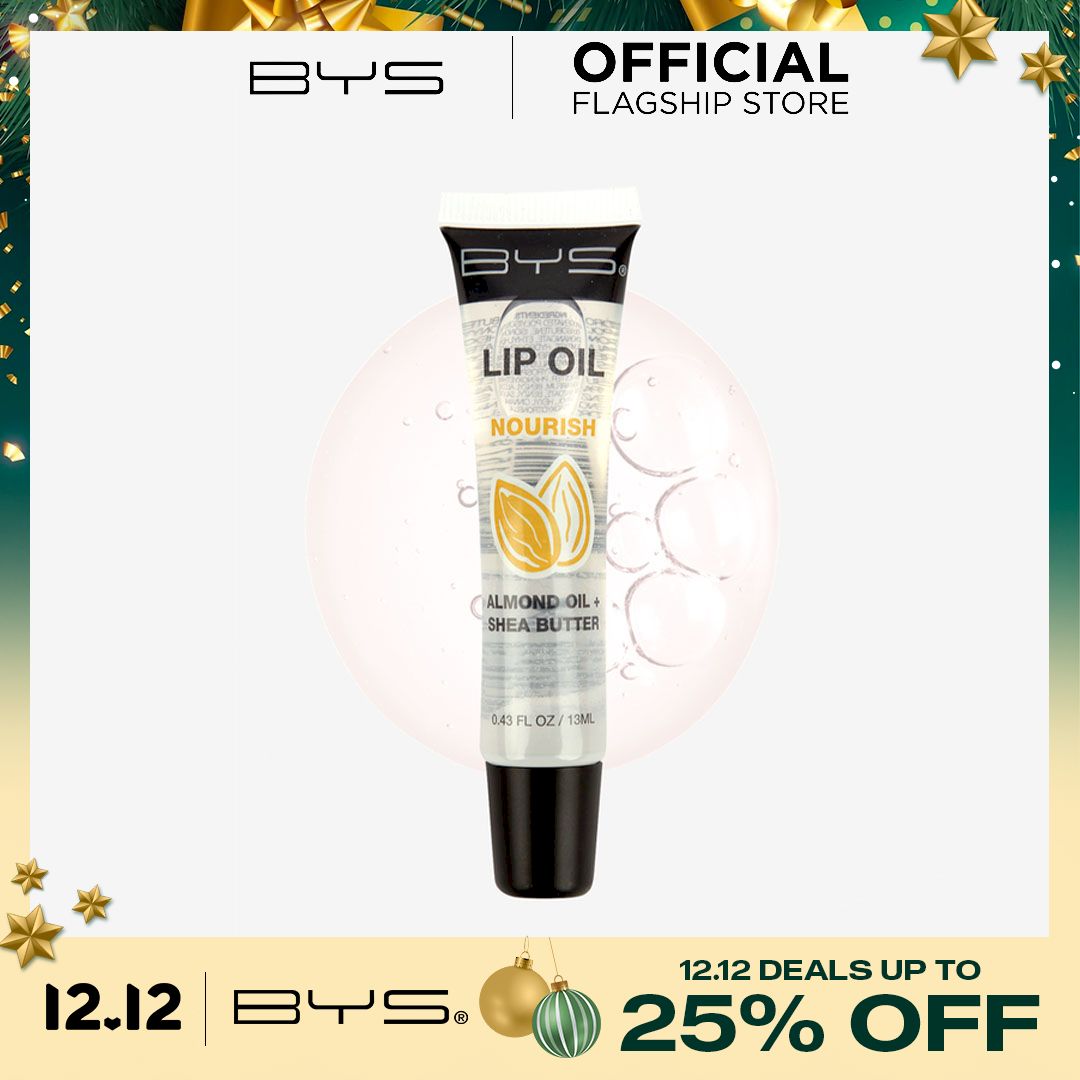 BYS Lip Oil Nourishing Almond Oil Shea Butter Blistered 13ML Lazada PH