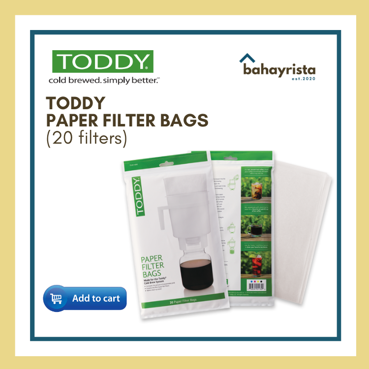 Toddy® OS Paper Filter Bags (for Toddy Cold Brew System) Lazada PH