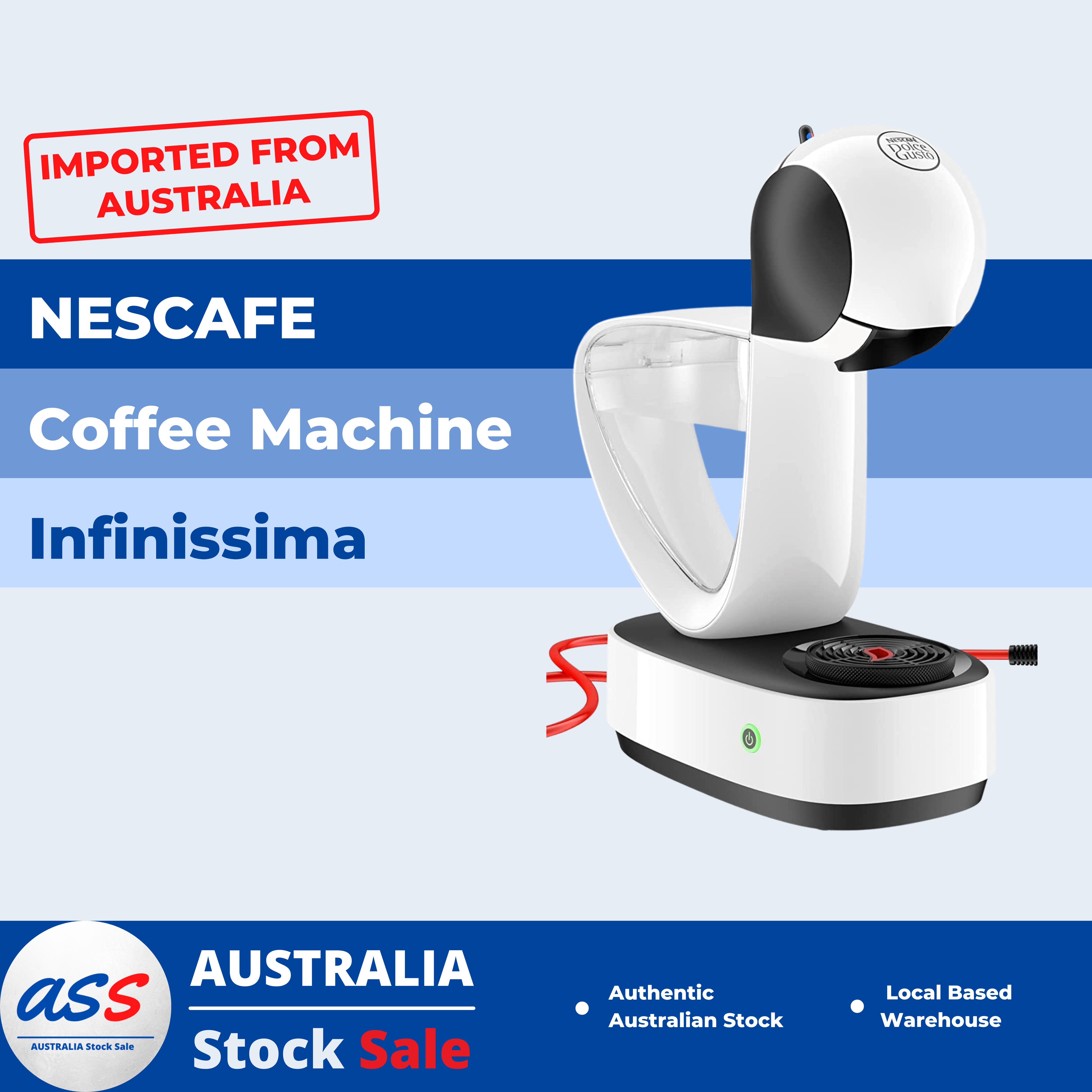 Nescafe Dolce Gusto Infinissima Coffee Machine, White Lazada PH