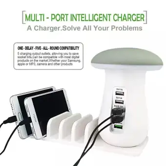 desk lamp usb charging station
