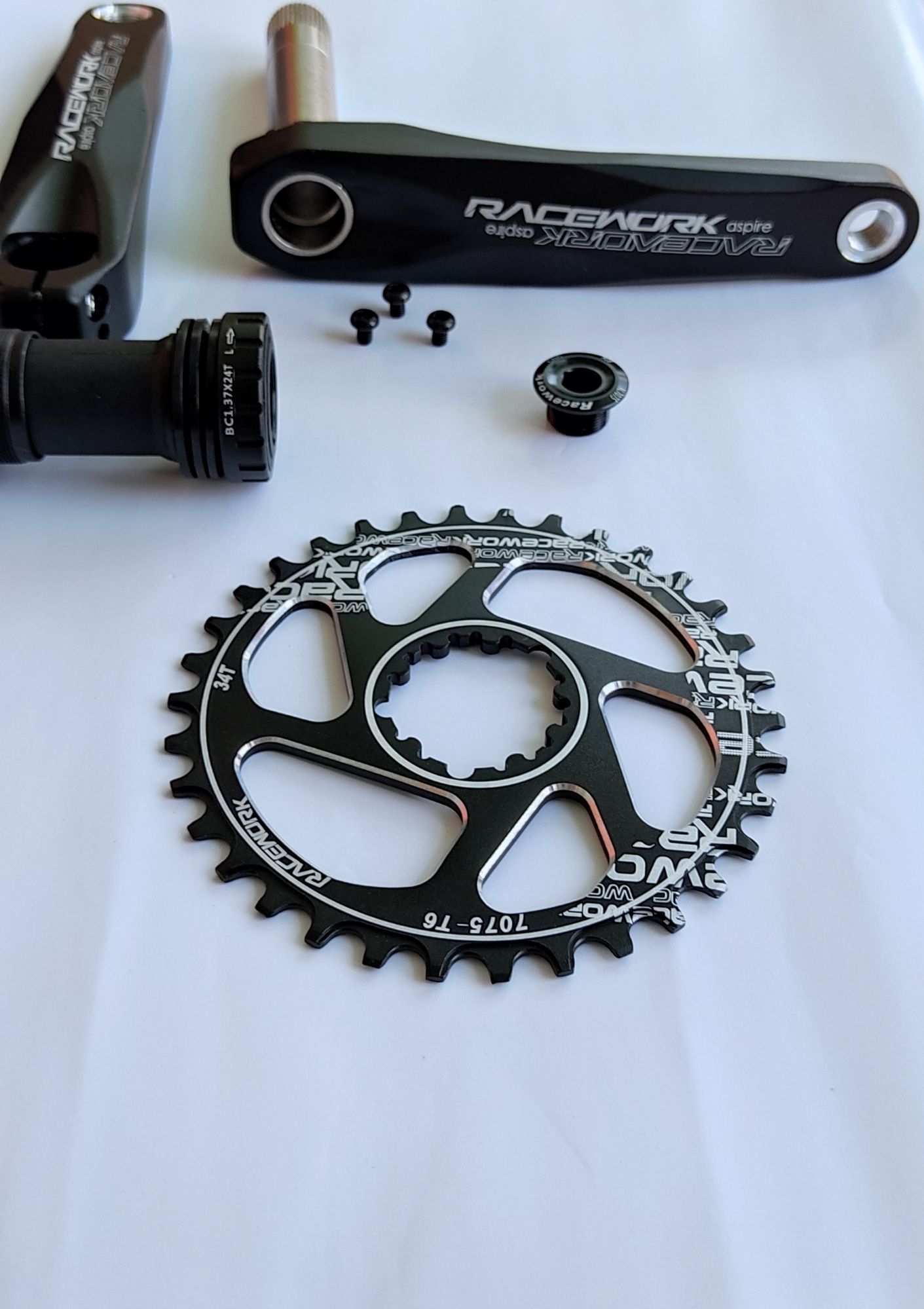 Racework Gxp Crank Mountain Bike Crank Set 170mm/175mm Bicycle Crankset