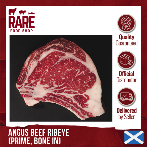 Angus Beef Ribeye Prime Bone In Steak 400 450g Lazada Ph 