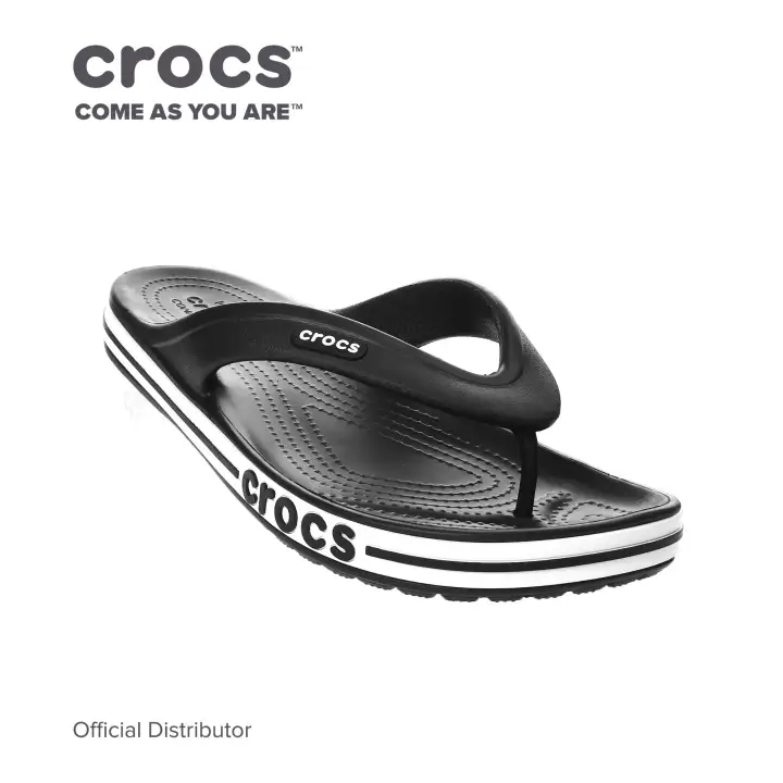 crocs women's bayaband flip flop