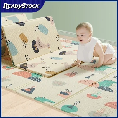 200cm*180cm*0.5cm Baby Blanket Carpet Floor Mat Cartoon Game Play Crawling Mat Soft Thick Playmats Foldable For Kid's Child Toddlers