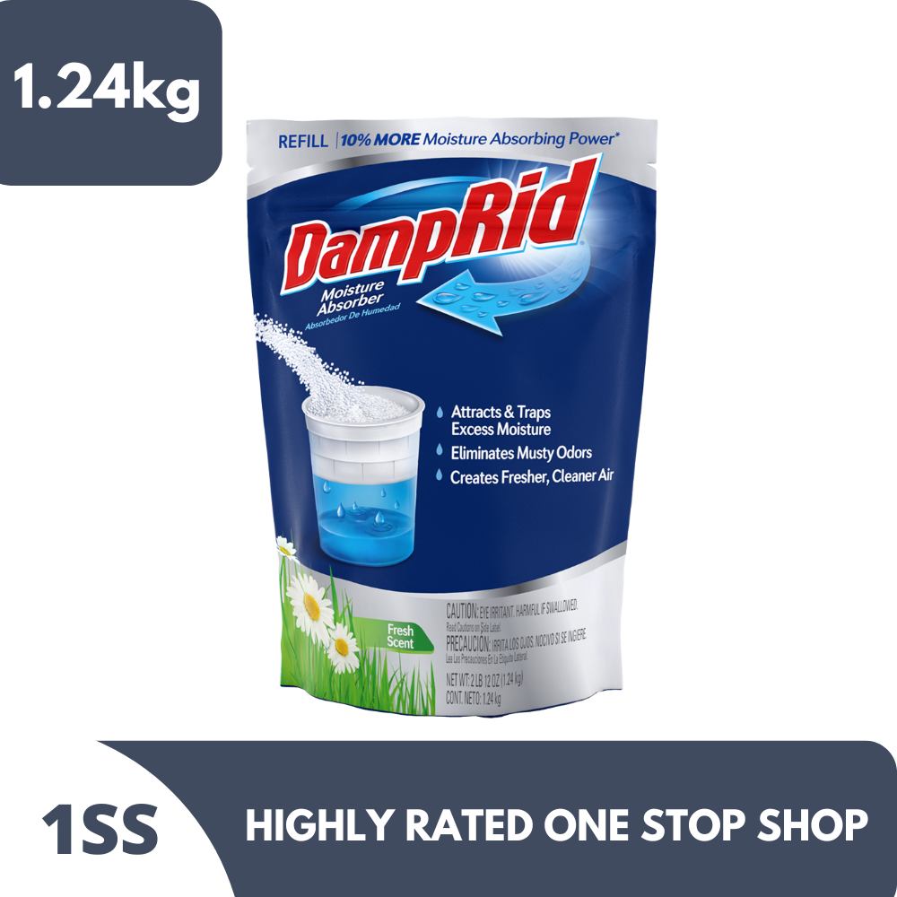 DampRid Moisture Absorber, Fresh Scent 1.24kg Lazada PH