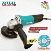 Total Angle Grinder 900W  TG10910056 with free cutting disc