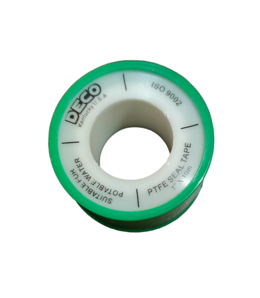 Teflon Tape 1 x 10 Meters , PTFE Seal Tape 1 Inches (3Pcs), PTFE Teflon