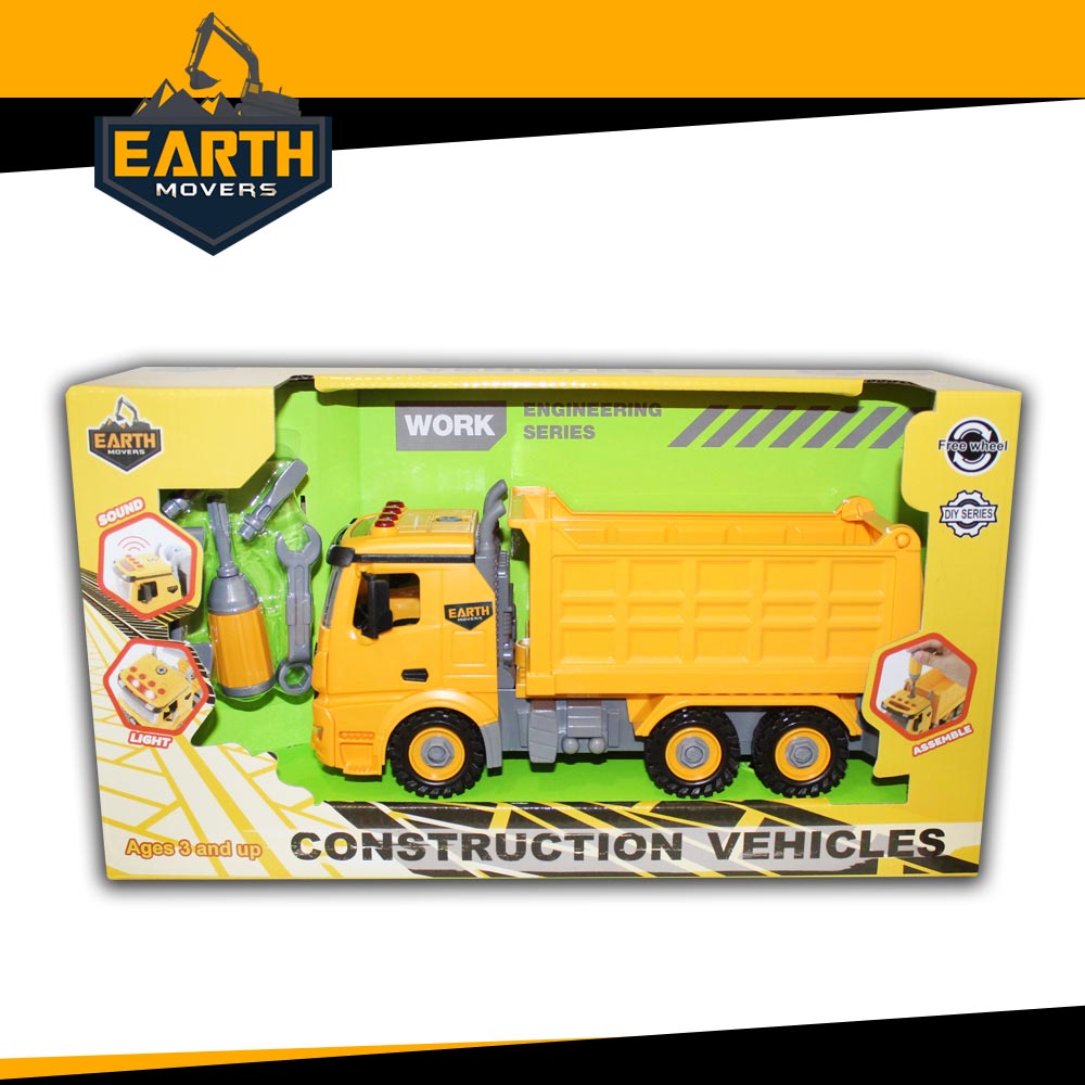 Earth Movers Construction Vehicles - Dump Truck 