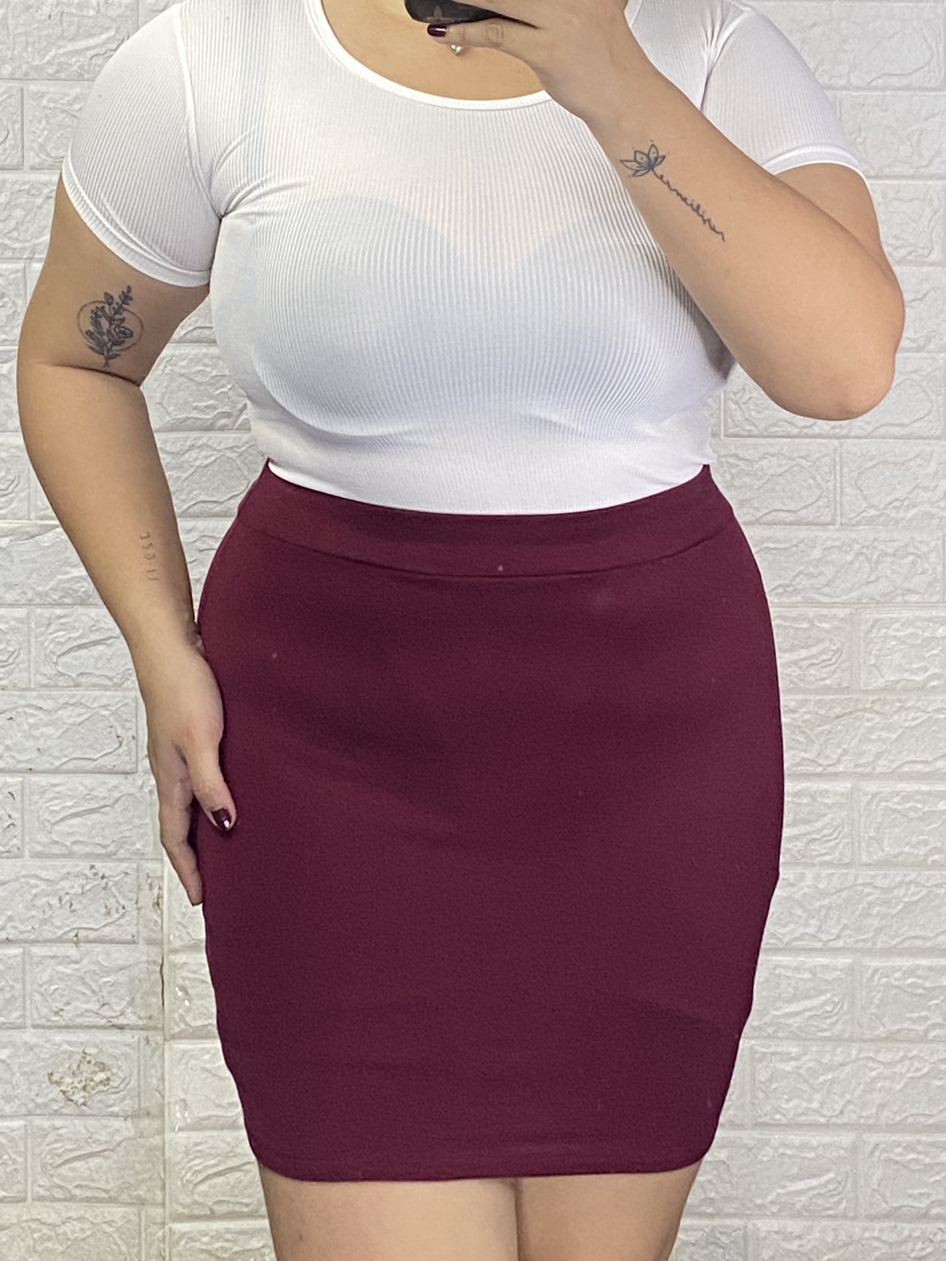 Plus size pencil outlet skirt quiz