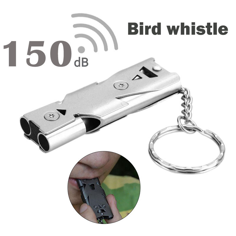 Pigeon whistle Bird training whistle Stainless Steel Pet Behavior