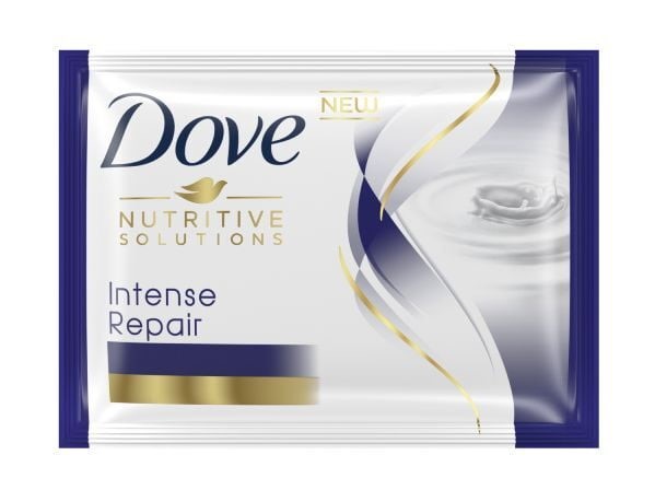 dove intense repair shampoo pouch