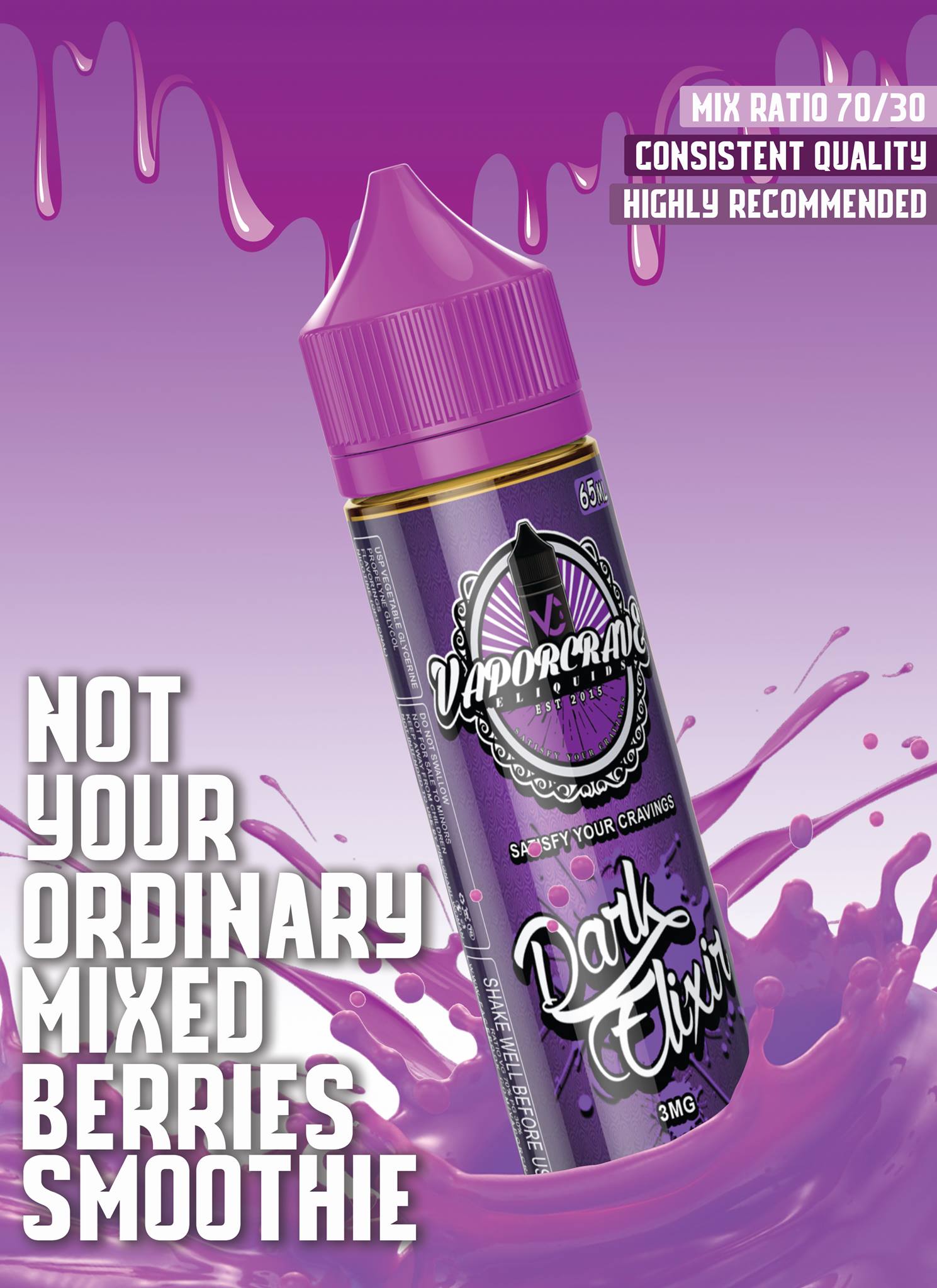 Vapor Crave Dark Elixir 60ml Lazada PH