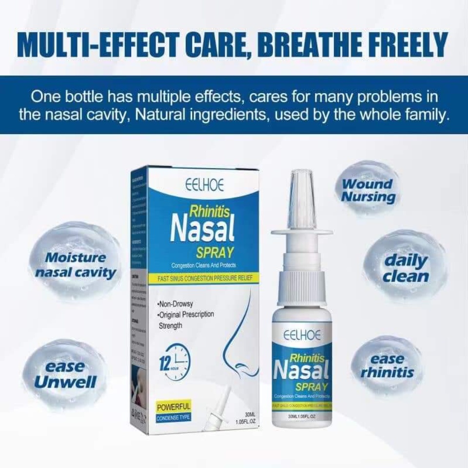 ORIGINAL EELHOE Rhinitis Nasal Spray Relieve Congestion Not Irritate