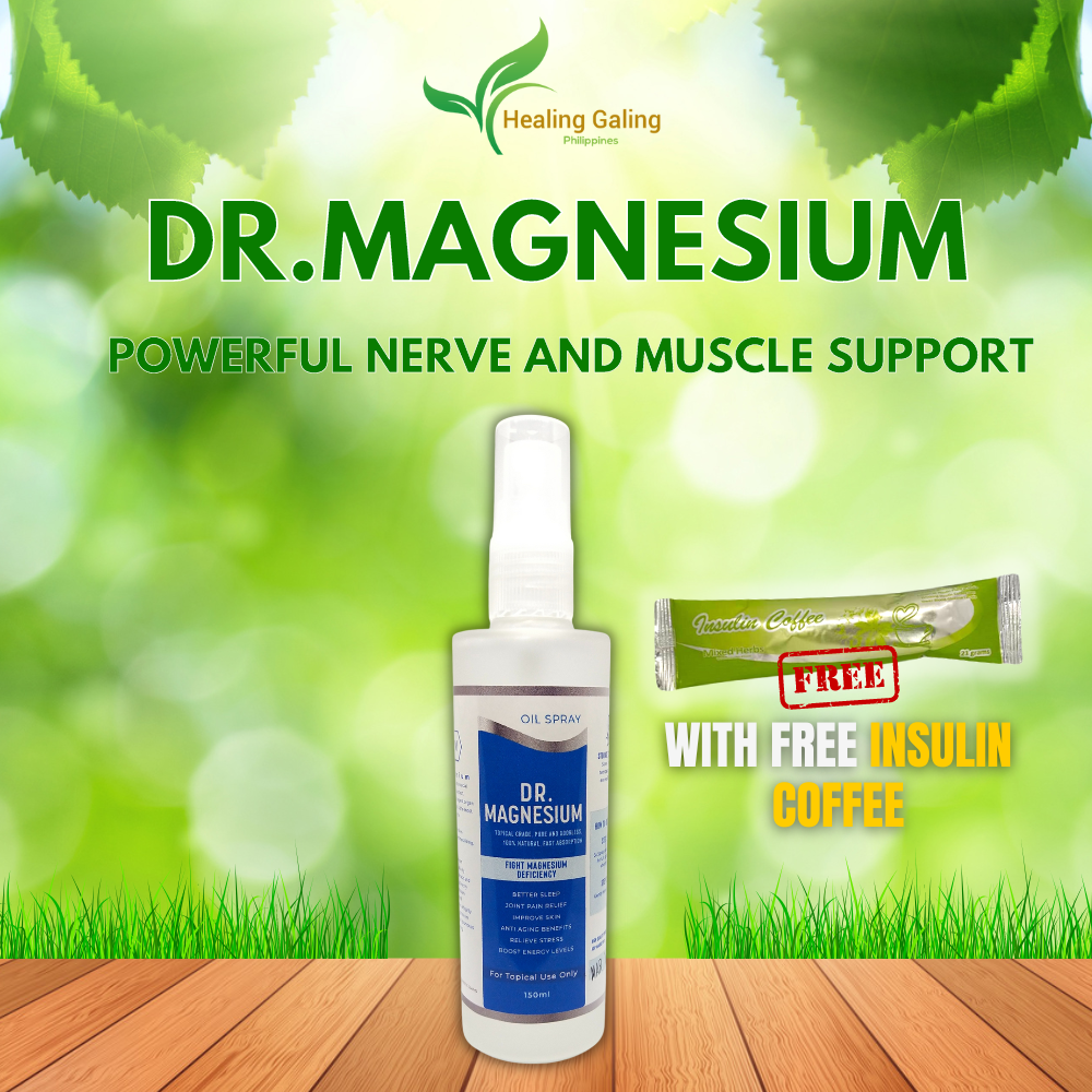Healing Dr.Magnesium therapy oil original for muscle pain,joint pain,insomnia,inflammation o