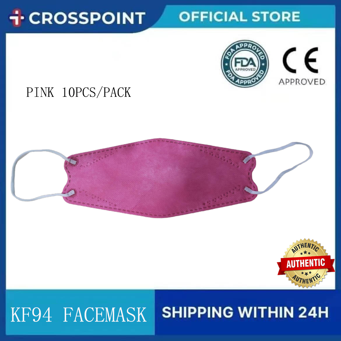 KF94 FACEMASK (ROSE PINK) Lazada PH