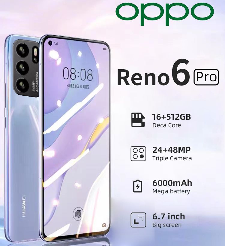 OPPO Reno6 cellphone big sale 2022 original smartphone gaming phone Cheap  Phone 5G Android  phone Google Dual sim cards HD camera phone oppo  classic mobile phone free shipping Android new cheap